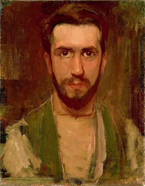 Self-portrait, c. 1900. Creator: Mondrian, Piet (1872-1944)