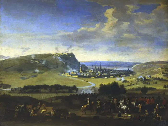 Framed Print : The Siege of Namur Print, 1695