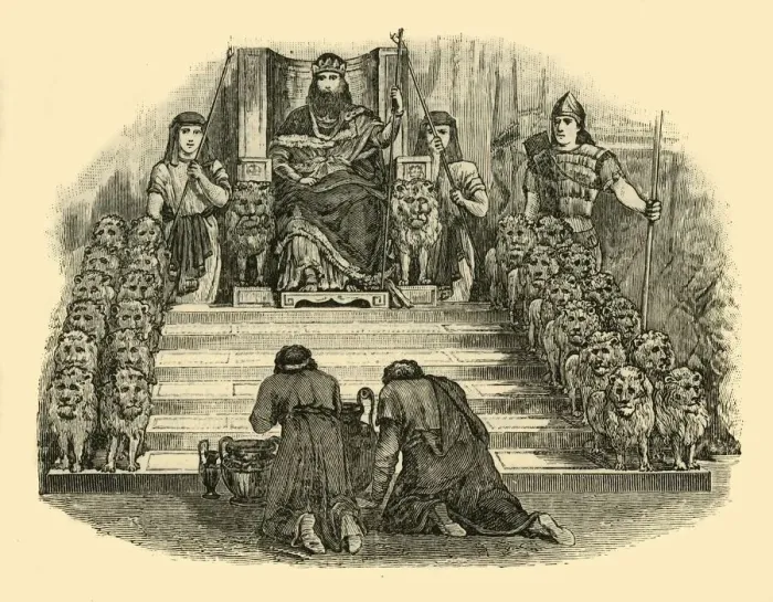 Framed Print : Solomons Throne, Restored Print, 1890 Framed Print : Solomons Throne, Restored Print, 1890