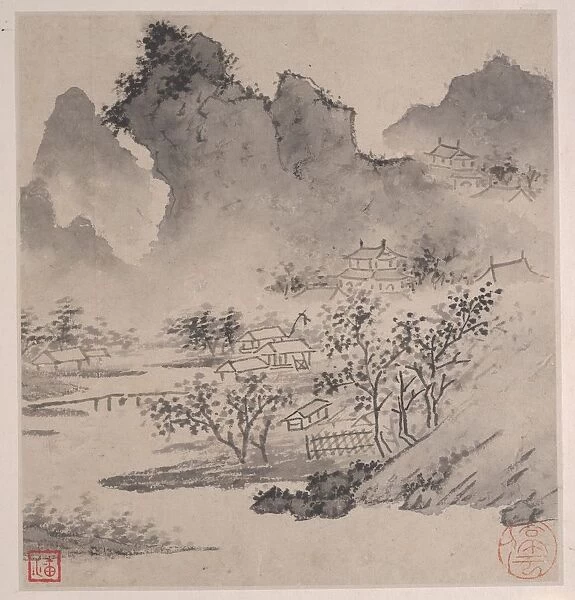 Eight Songs of the Xiao and Xiang Rivers. Creator: Wen Zhengming