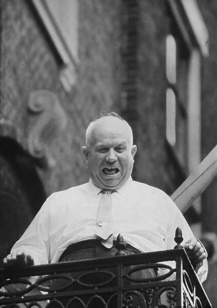 Soviet leader Nikita Khrushchev in New York, USA, September 1960