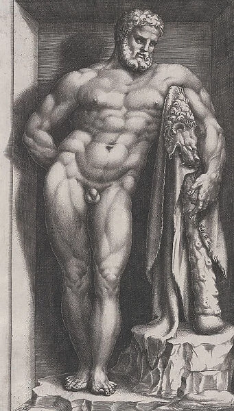 Speculum Romanae Magnificentiae: The Farnese Hercules, 16th century. 16th century