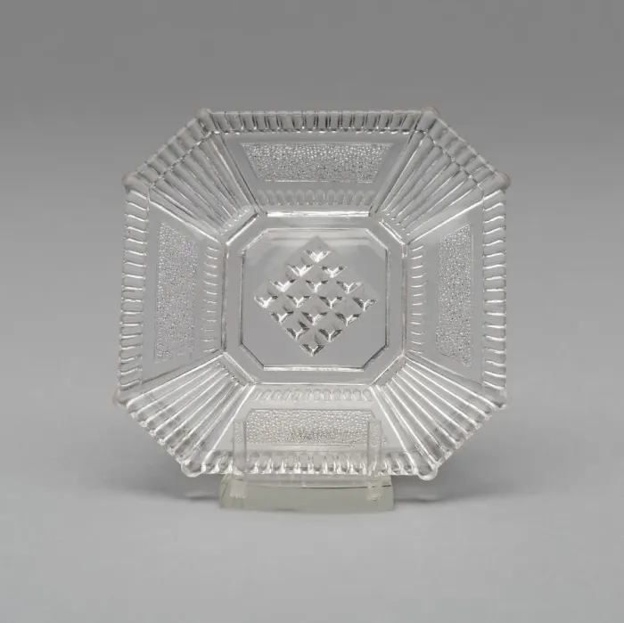 Framed Print : Square Plate Print, c. 1860