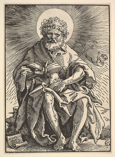 St. John the Baptist Holding the Lamb, ca. 1517. Creator: Hans Baldung