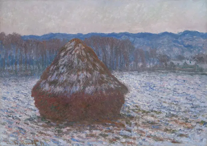 Framed Print : Claude Monet's Stack of Wheat Print Framed Print : Claude Monet's Stack of Wheat Print