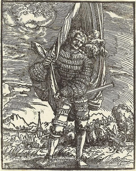 The Standard Bearer, c. 1516 / 1518. Creator: Albrecht Altdorfer