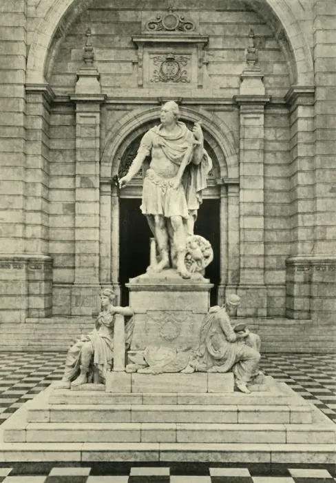 Framed Print : Statue of Lord Cornwallis Print, 1925 Framed Print : Statue of Lord Cornwallis Print, 1925