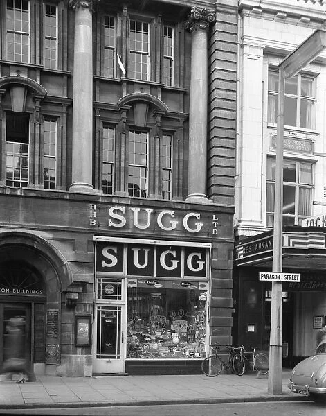 Suggs sports store, Paragon Street, Sheffield, South Yorkshire, 1967
