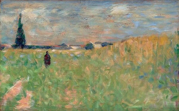 A Summer Landscape, 1883. Creator: Georges-Pierre Seurat