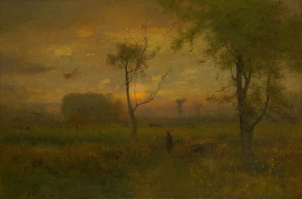 Sunrise, 1887. Creator: George Inness
