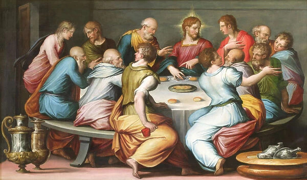 The Last Supper, c. 1540. Creator: Vasari, Giorgio (1511-1574)