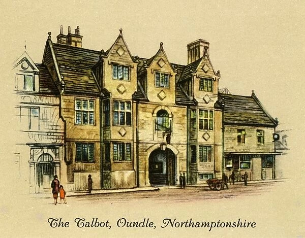 The Talbot, Oundle, Northamptonshire, 1936. Creator: Unknown