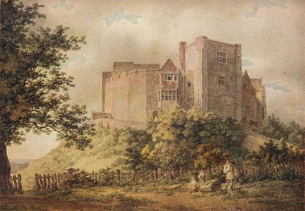 Tamworth Castle, 1799, (1922). Artist: Richard Thomas Underwood