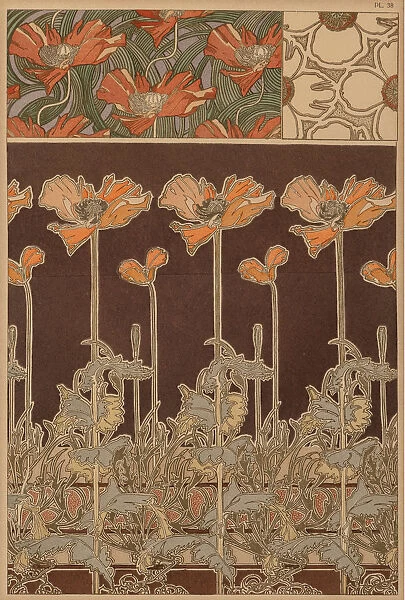 Textile design, c. 1900