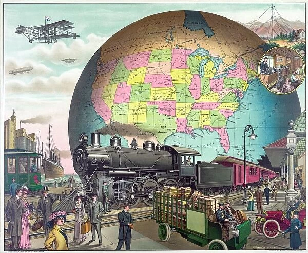 Twentieth Century Transportation, c. 1910