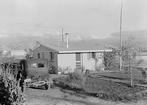 Type house at 'Garden Homes', Kern County, California, 1938. Creator: Dorothea Lange. Type house at 'Garden Homes', Kern County, California, 1938. Creator: Dorothea Lange