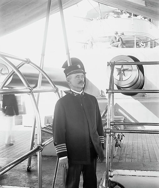 U.S.S. Indiana, Capt. Taylor, 1899. Creator: Unknown