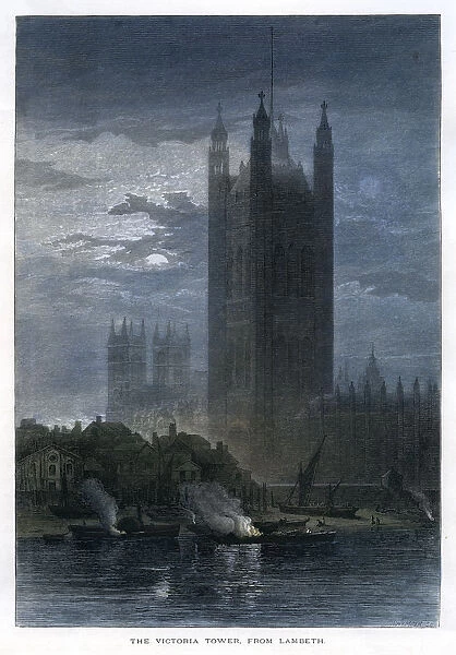 The Victoria Tower, from Lambeth