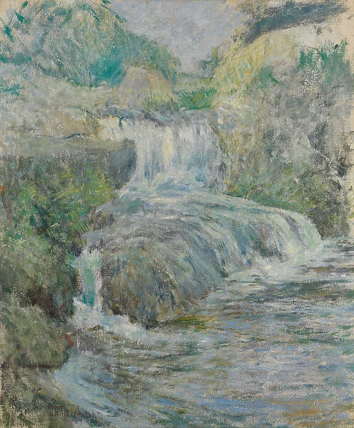 Waterfall, ca. 1889-91. Creator: John Henry Twachtman