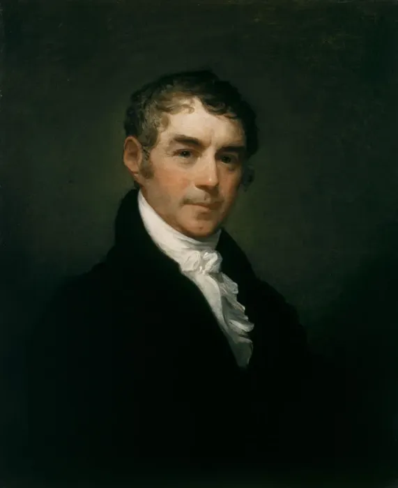 Framed Print : Gilbert Stuart Portrait Print of William Eustis, ca. 1806 Framed Print : Gilbert Stuart Portrait Print of William Eustis, ca. 1806