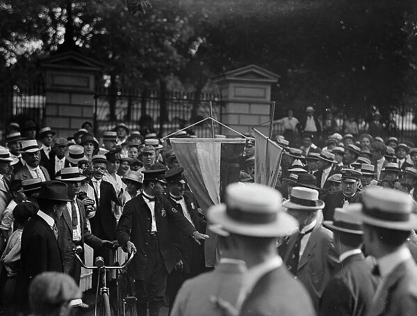 Woman Suffrage - Riots, 1917. Creator: Harris & Ewing. Woman Suffrage - Riots, 1917. Creator: Harris & Ewing