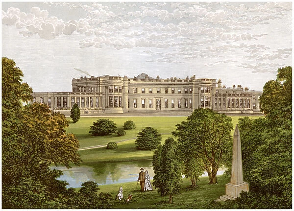 Wynyard Park, County Durham, home of the Marquis of Londonderry, c1880