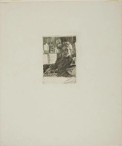 Young Norwegian at the Piano, 1891. Creator: Anders Leonard Zorn