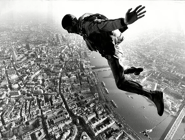 Sky Diving into London. Available as Framed Prints, Photos, Wall Art and  other products #19291312