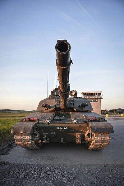 Challenger 2 Tank. A Challenger 2 tank on Castlemartin Ranges in Pembrokeshire, Wales.