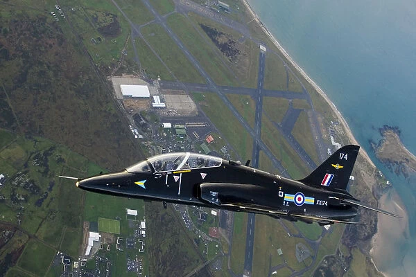 Hawk Aircraft over RAF Valley