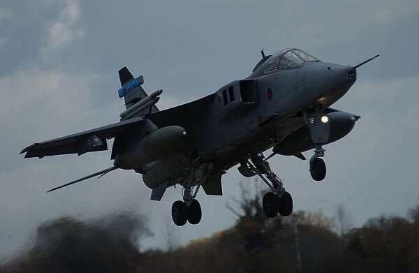 A Jaguar aircraft based at RAF Coltishall in Norfolk