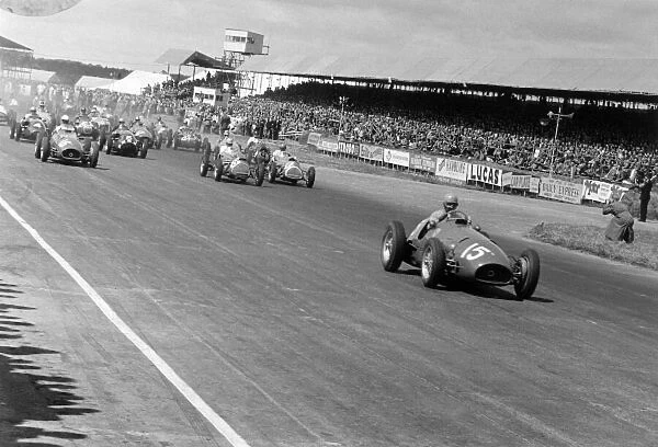 1952 British Grand Prix. Silverstone, Great Britain. 19 July 1952