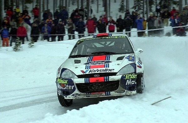 2001 World Rally Championship: Colin McRae Ford Focus WRC on the final day
