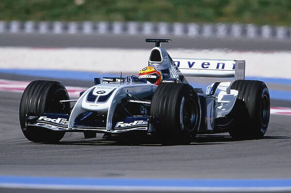2004 Formula One Testing, Circuit Paul Ricard, France. 24th March 2004. Antonio Pizzonia, BMW Williams FW26. Photo: Lorenzo Bellanca / LAT Photographic. Reference: 35mm transparency 04