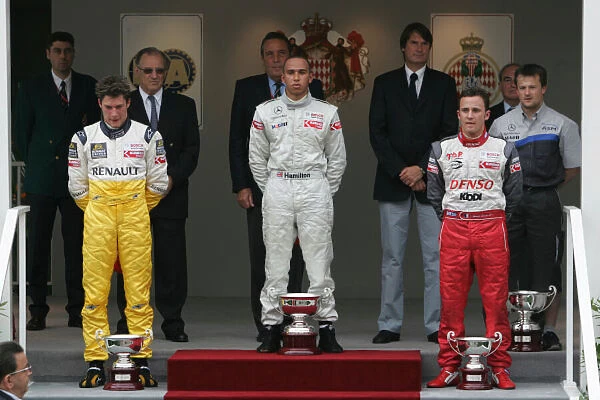 2005 Formula 3 Euroseries Monac, Monte Carlo. 20th - 21st May 2005 Race 2 podium