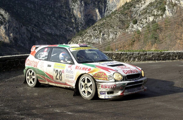 Burri2. 2001 World Rally Championship.. Monte Carlo Rally, Monaco