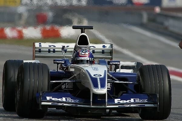 F1 Testing: Juan Pablo Montoya Williams BMW FW25