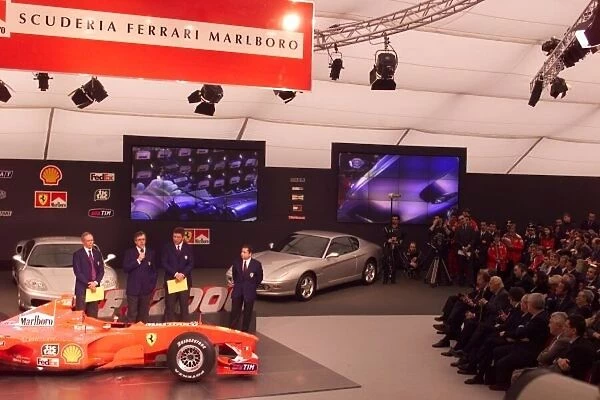 Ferrari Launch, Ferano, Italy, 7  /  2  /  00 World ©Jennings  /  LAT Photographic