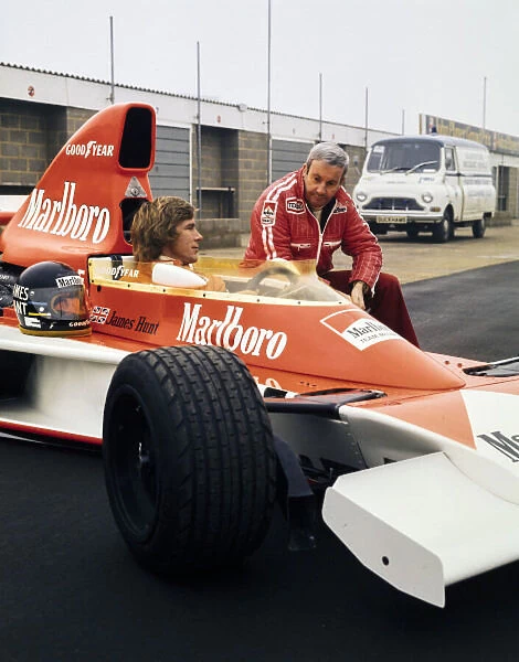 Formula 1 1975: James Hunt First McLaren Test
