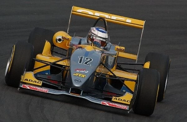 Formula 3 Euroseries: Maro Engel, OPC Team KMS, Dallara-Opel. F3 Euro Series, Rd 1&2, Hockenheimring, Germany. 25 April 2003. DIGITAL IMAGE