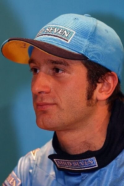 Formula One Launch: Jarno Trulli Renault at the launch of the Renault R23