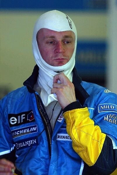 Formula One Testing: Allan McNish Renault Test Driver