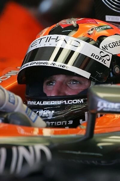 Formula One Testing: Christijan Albers Spyker