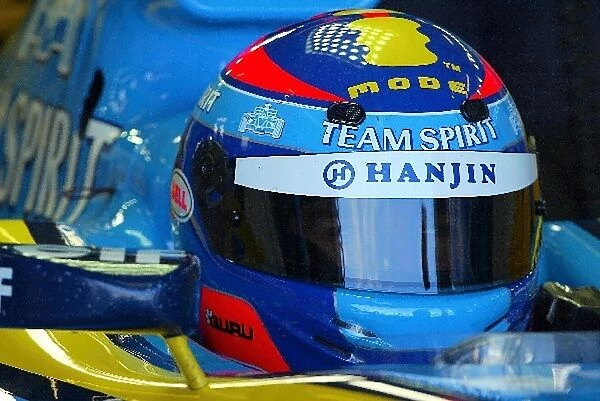 Formula One Testing: Franck Montagny Renault Test Driver