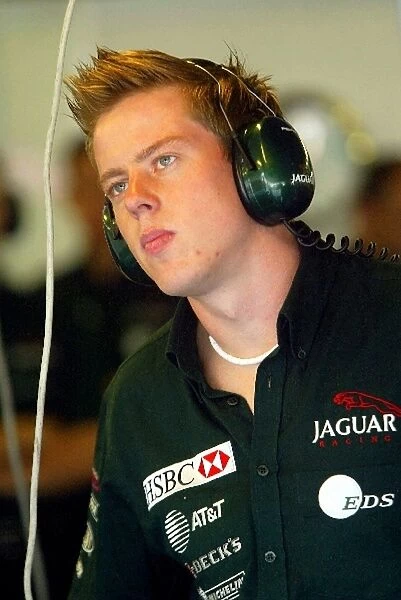 Formula One Testing: James Courtney Jaguar Test Driver
