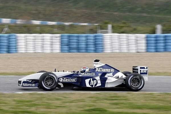 Formula One Testing: Marc Gene Williams BMW FW25