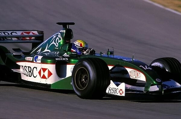 Formula One Testing: Mark Webber Jaguar Cosworth R4