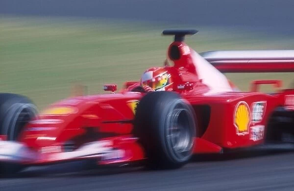 Formula One Testing: Michael Schumacher Ferrari F2001
