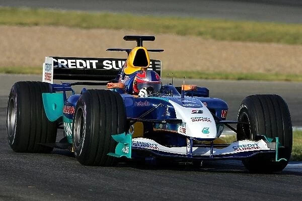 Formula One Testing: Vitantonio Liuzzi makes his debut in the Sauber C23