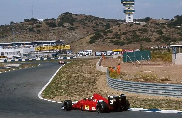 Formula One World Championship: 2nd placed Gerhard Berger Ferrari 640